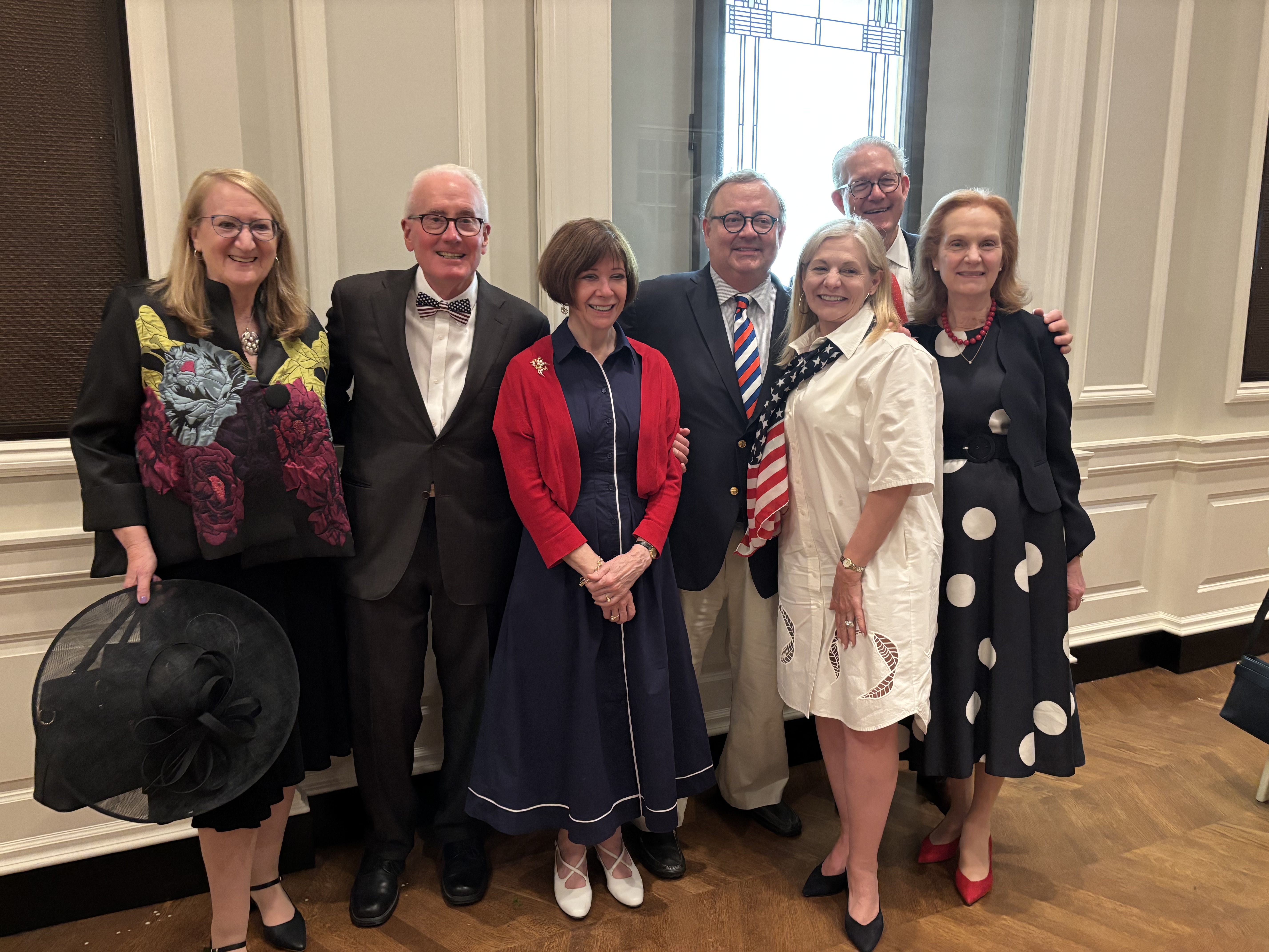 Catherine Grahn, David Hiller, Darcy Evon, George Houlihan, Joyce Winnecke, Vern Broders, Francee Harrington